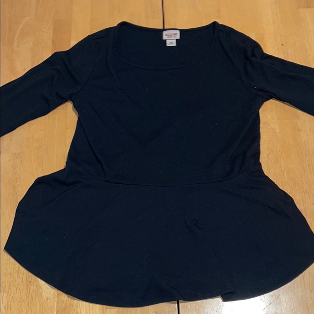 Peplum Top from Mossimo